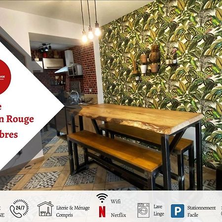 Gite La Maison Rouge Bethune Bagian luar foto